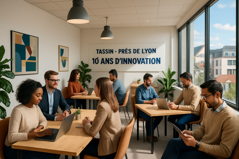 découvrez comment un espace de coworking à tassin fête ses 10 ans d'innovation et de collaboration dans l'ouest lyonnais, en rassemblant entrepreneurs et créatifs autour de projets novateurs.
