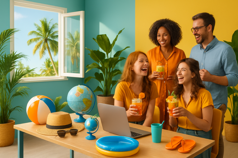découvrez nos meilleures astuces pour garder l’esprit des vacances au bureau et rester zen, motivé et productif tout au long de l’année, même après la reprise.
