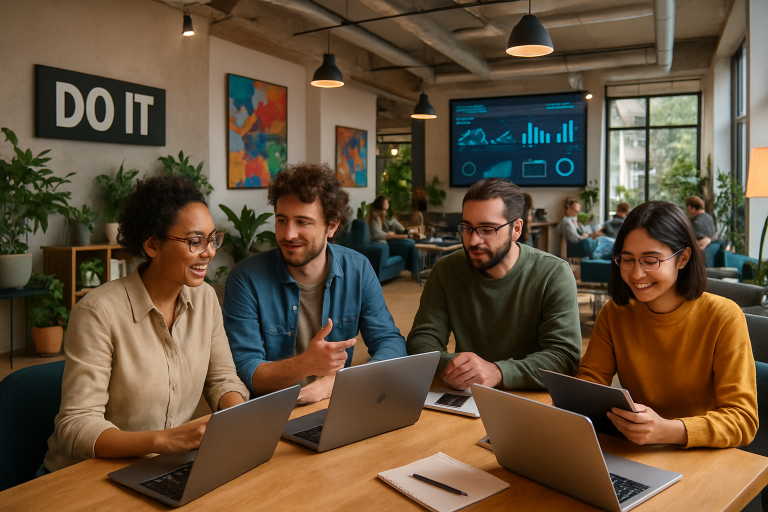 découvrez comment les tiers-lieux numériques révolutionnent la collaboration, favorisant l'innovation et l'échange entre acteurs du numérique dans des espaces partagés et flexibles.