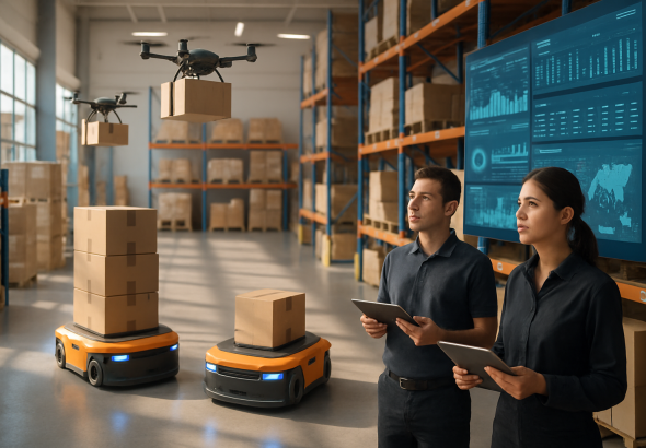 découvrez comment l'intelligence artificielle transforme la gestion logistique, optimise les processus et révolutionne les normes du secteur pour une chaîne d'approvisionnement plus efficace et innovante.