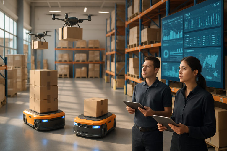 découvrez comment l'intelligence artificielle transforme la gestion logistique, optimise les processus et révolutionne les normes du secteur pour une chaîne d'approvisionnement plus efficace et innovante.