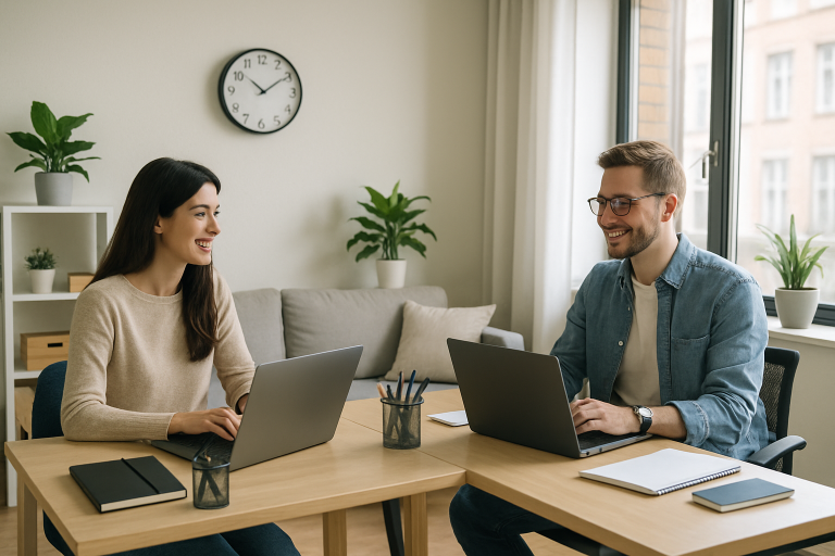 découvrez 6 conseils pratiques pour organiser efficacement le télétravail à deux et améliorer votre productivité à la maison. astuces pour une meilleure collaboration, gestion du temps et équilibre vie pro/perso.